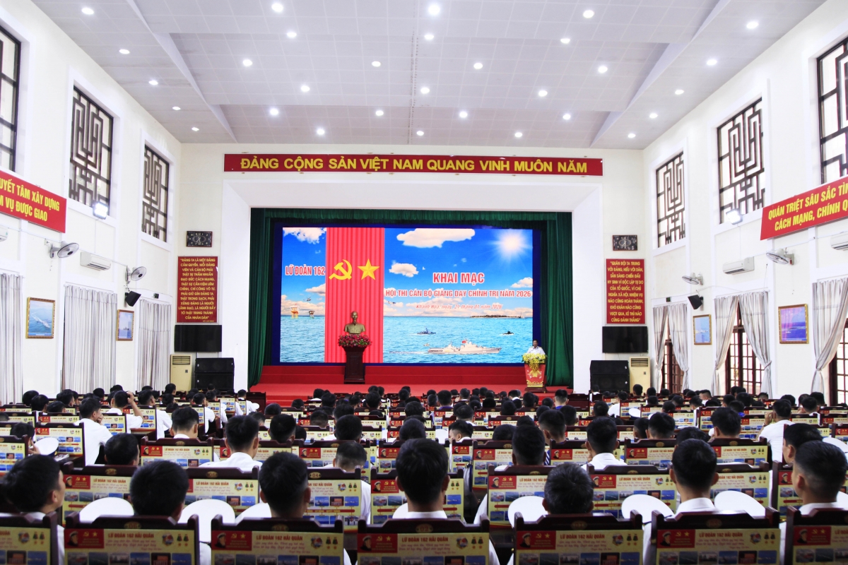 Quang cảnh khai mạc Hội thi