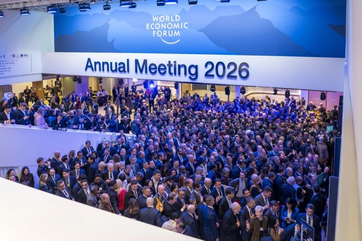 Diễn đàn Kinh tế Davos 2026. Ảnh minh họa: WEF