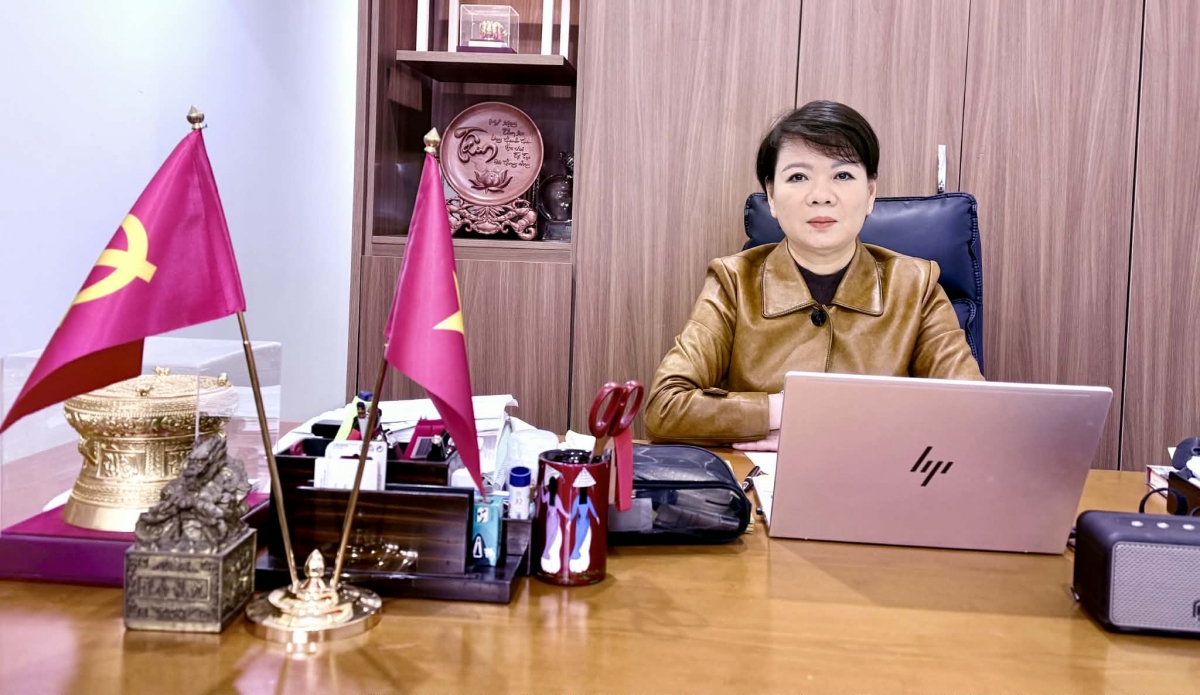 Bà Trần Thị Thanh Hà, Phó Trưởng ban phụ trách Ban Quan hệ lao động, Tổng Liên đoàn Lao động Việt Nam.