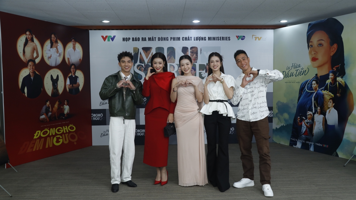 Các nghệ sĩ có mặt trong buổi ra mắt dòng phim miniseries