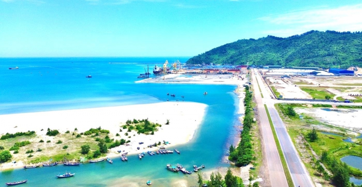 Cảng Chân Mây ở Khu Kinh tế Chân Mây - Lăng Cô