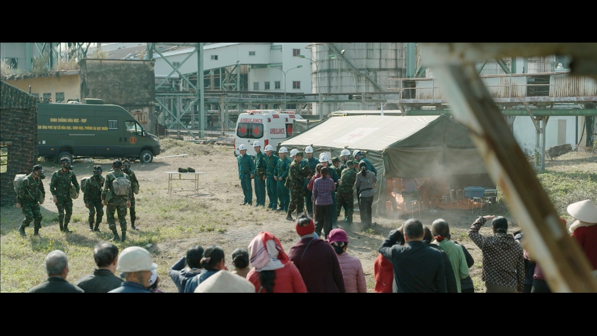 Cảnh trong phim tái hiện chân thực những tình huống hiểm nguy xảy ra trong cuộc sống