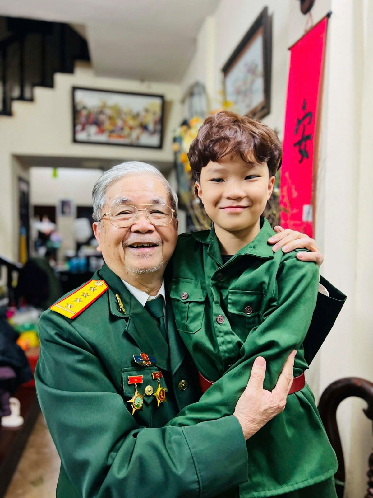 Cháu Vũ Phạm Minh Khang Ông Phạm Trung Hiếu