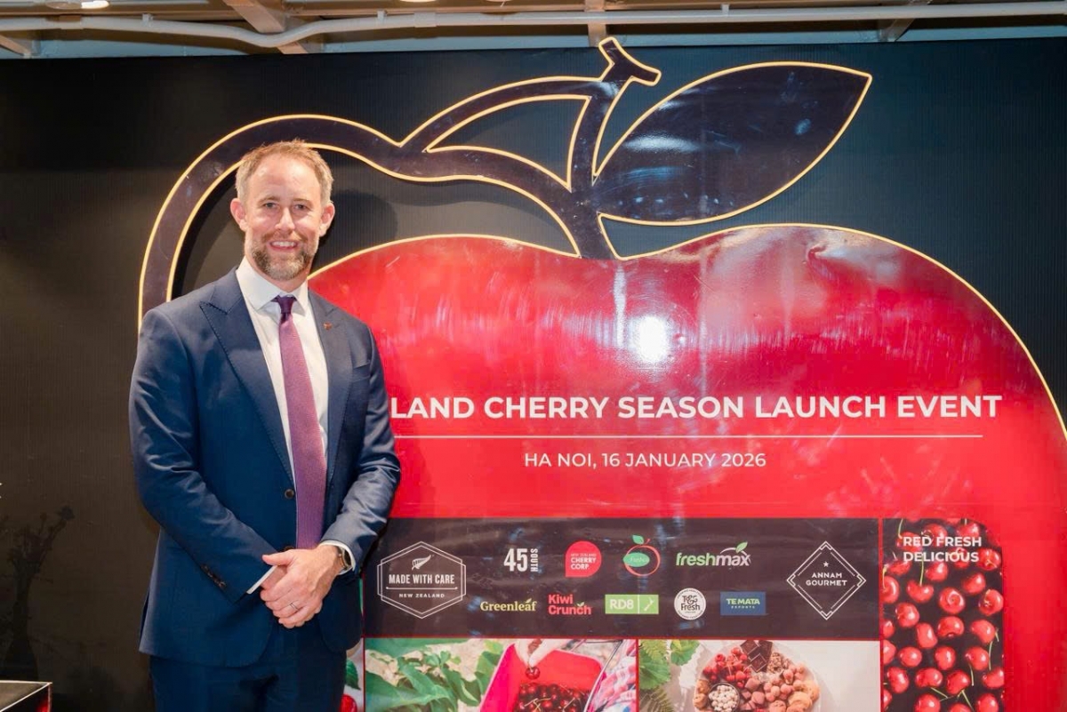 Tổng lãnh sự kiêm Tham tán Thương mại New Zealand tại TP.HCM Scott James