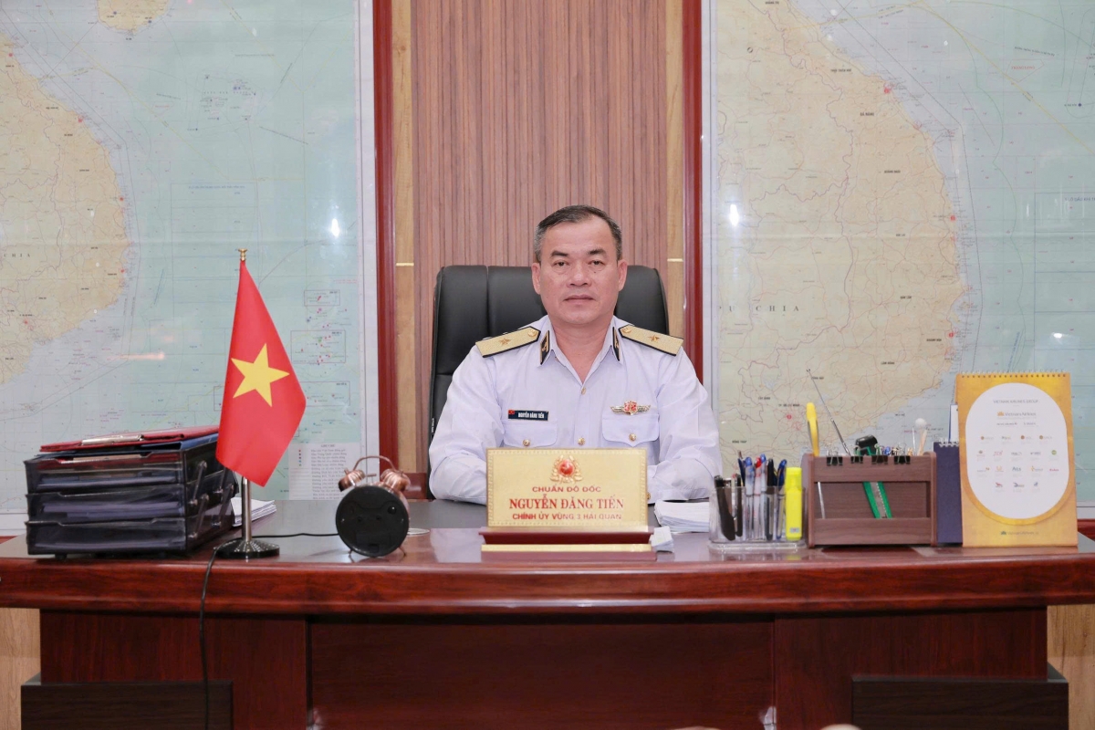 Chuẩn Đô đốc Nguyễn Đăng Tiến, Bí thư Đảng ủy, Chính ủy Vùng 3 Hải quân