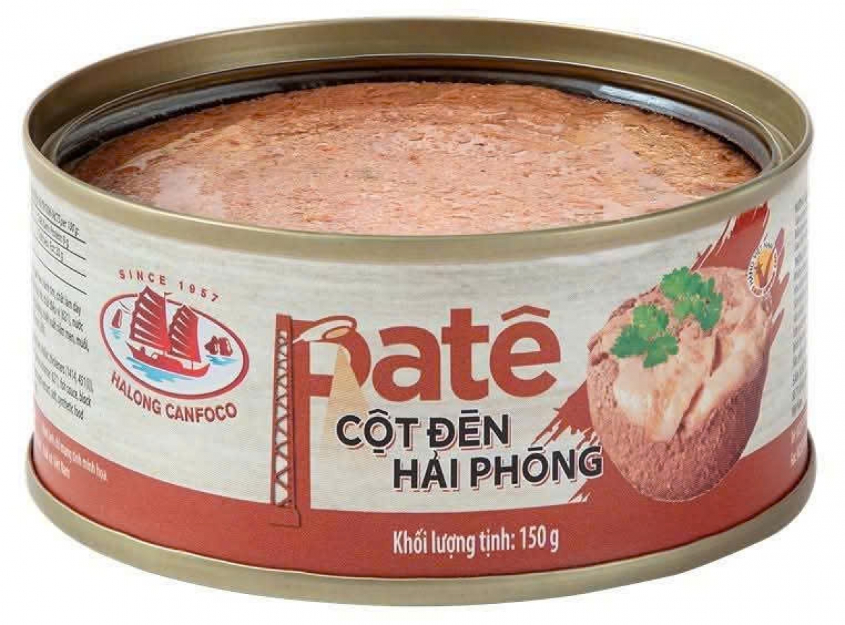 Hơn 1,7 tấn pate đóng hộp được tiêu huỷ do được chế biến từ thịt lợn bị nhiễm dịch tả lợn châu Phi.
