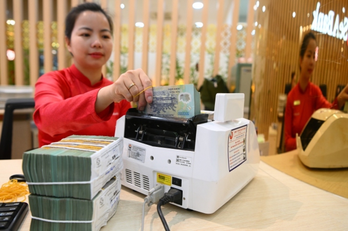 Văn phòng giao dịch ngân hàng của một ngân hàng.