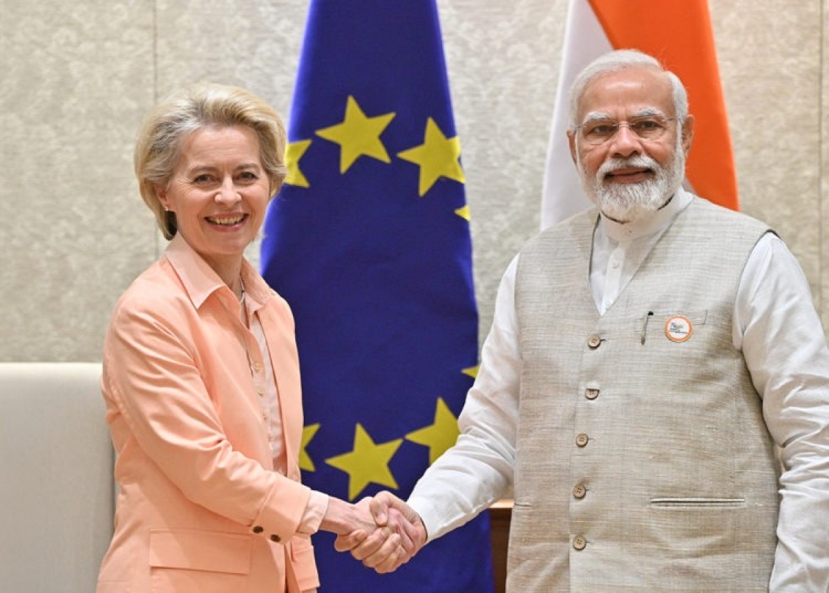 Lễ ký kết chính thức Hiệp định Thương mại Tự do EU- Ấn Độ sẽ là cột mốc khởi đầu cho một chương mới trong quan hệ đối ngoại của Khối 27 - Ảnh: European Union
