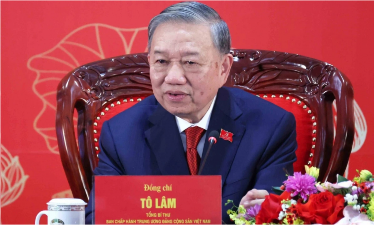 Tổng Bí thư Tô Lâm. (Ảnh: TTXVN).