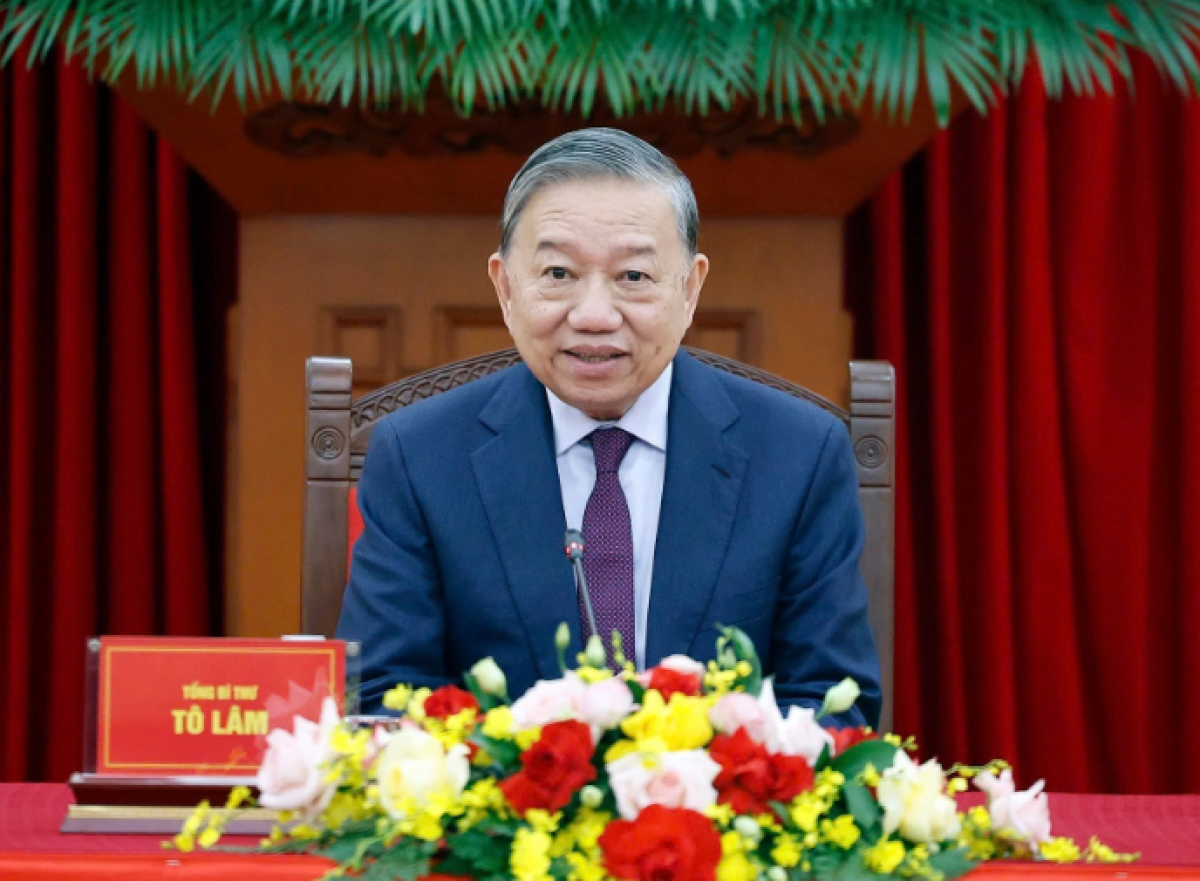 Tổng bí thư Tô Lâm (ảnh: TTXVN)