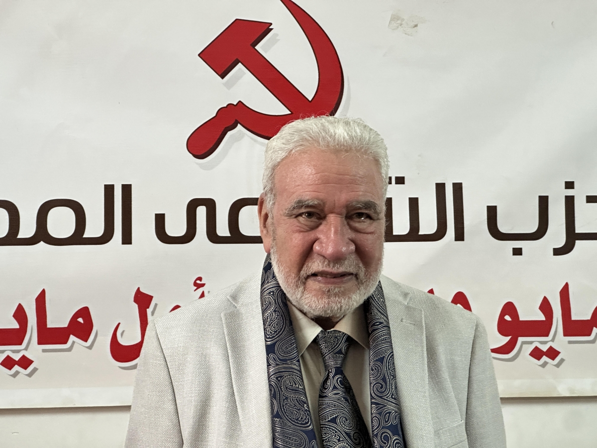 Tổng Bí thư Đảng Cộng sản Ai Cập Salah Adly (Ảnh: VOV Cairo)