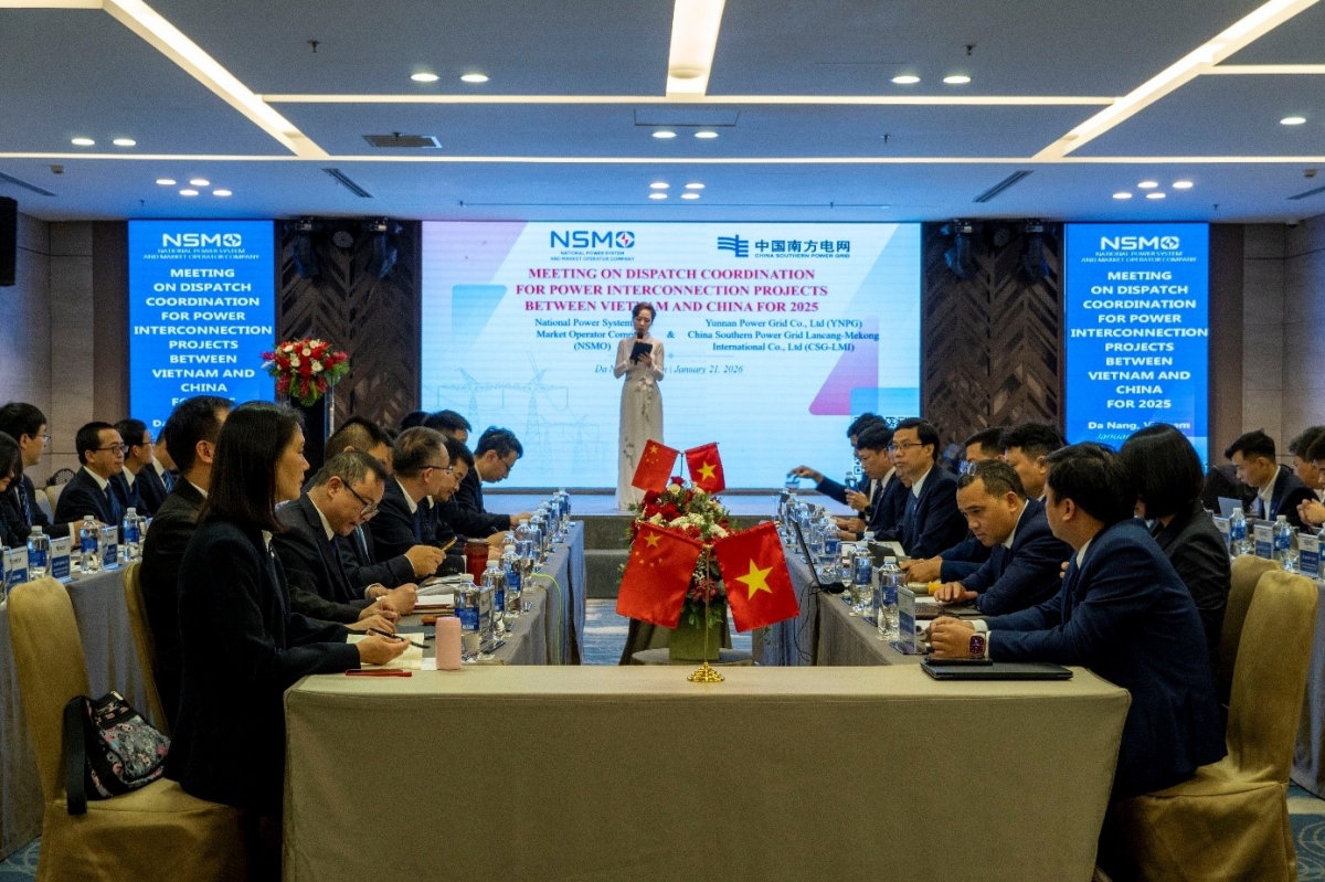 Toàn cảnh Hội nghị phối hợp vận hành lưới điện liên kết Việt Nam – Trung Quốc