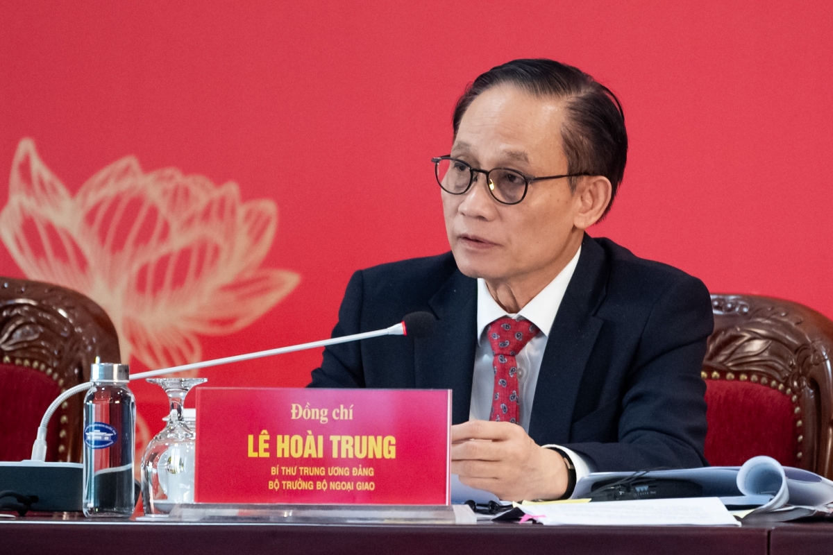 Bí thư Trung ương Đảng, Bộ trưởng Bộ Ngoại giao Lê Hoài Trung