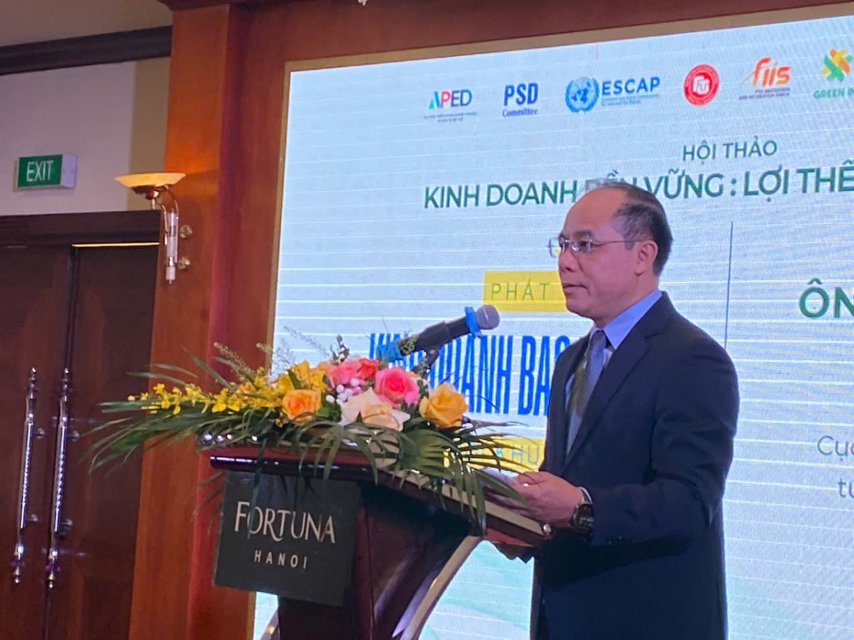 Ông Bùi Anh Tuấn, Cục trưởng Cục phát triển doanh nghiệp tư nhân và kinh tế tập thể (Bộ Tài chính)