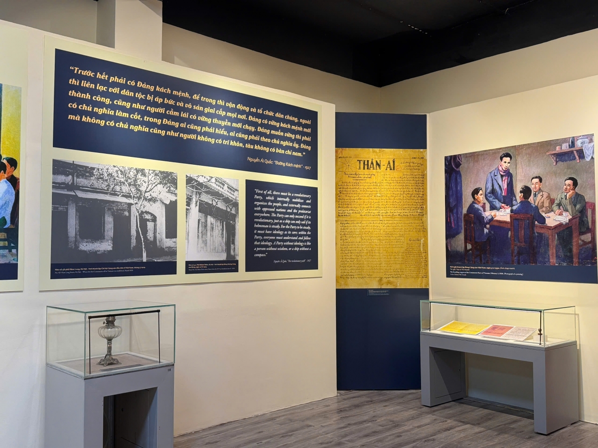 Trưng bày "Mùa xuân- Khởi nguồn thắng lợi" giới thiệu đến công chúng nhiều hiện vật, tư liệu lịch sử