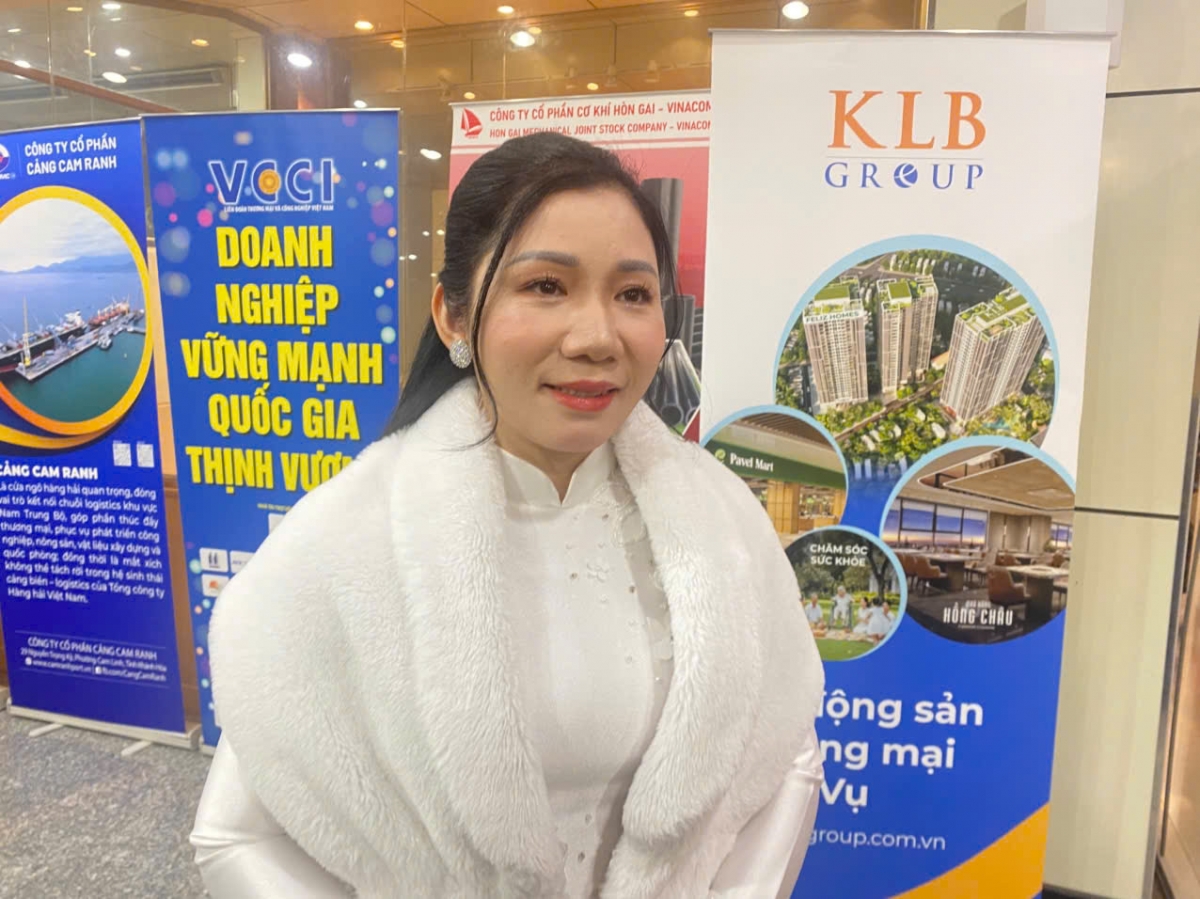 Bà Nguyễn Thị Chung Tình, Tổng Giám đốc Công ty cổ phần Hoàng Phan