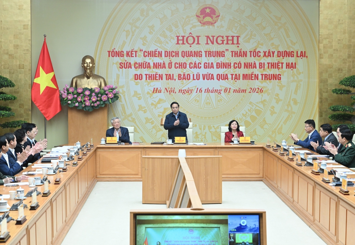 Thủ tướng Phạm Minh Chính chủ trì Hội nghị tổng kết “Chiến dịch Quang Trung”