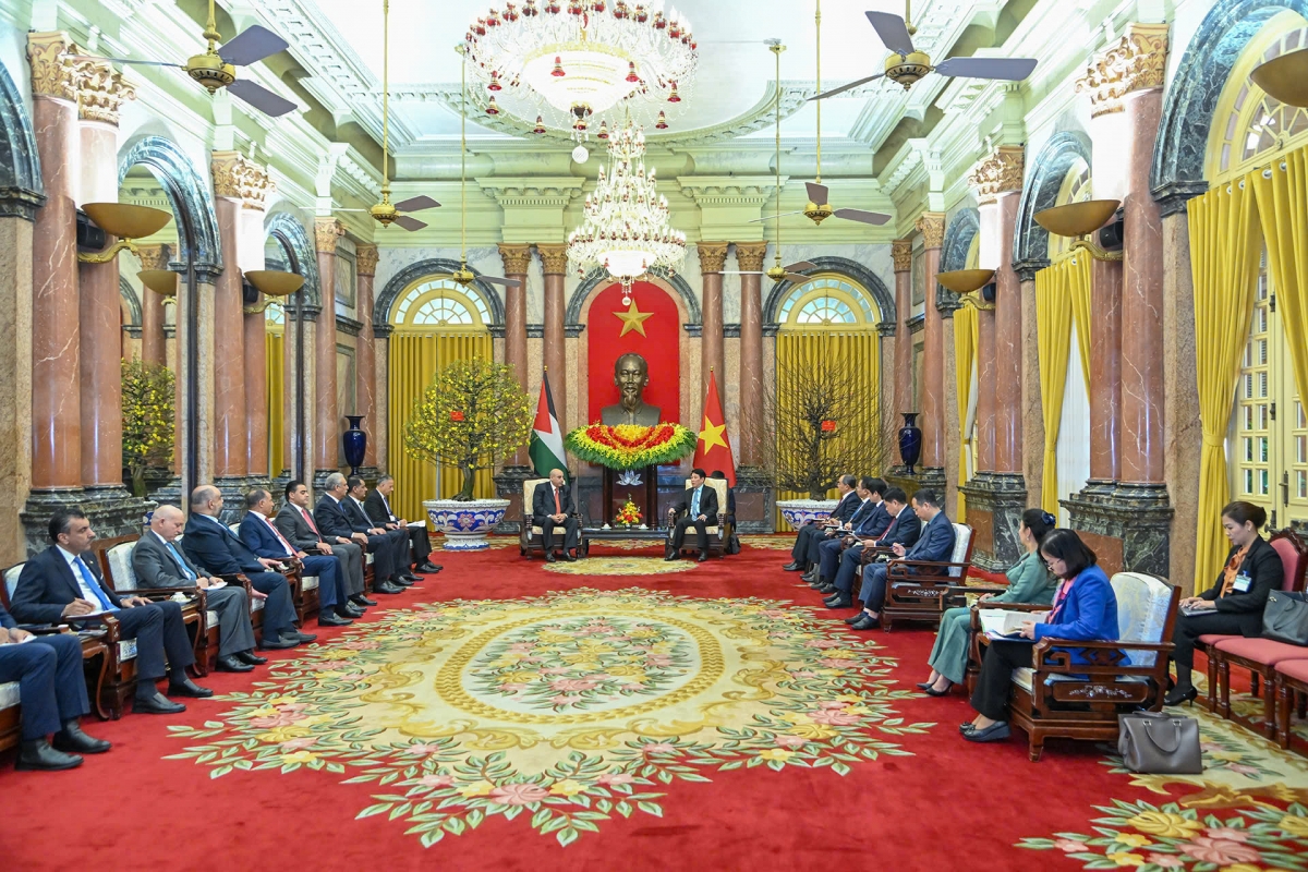 Toàn cảnh buổi tiếp