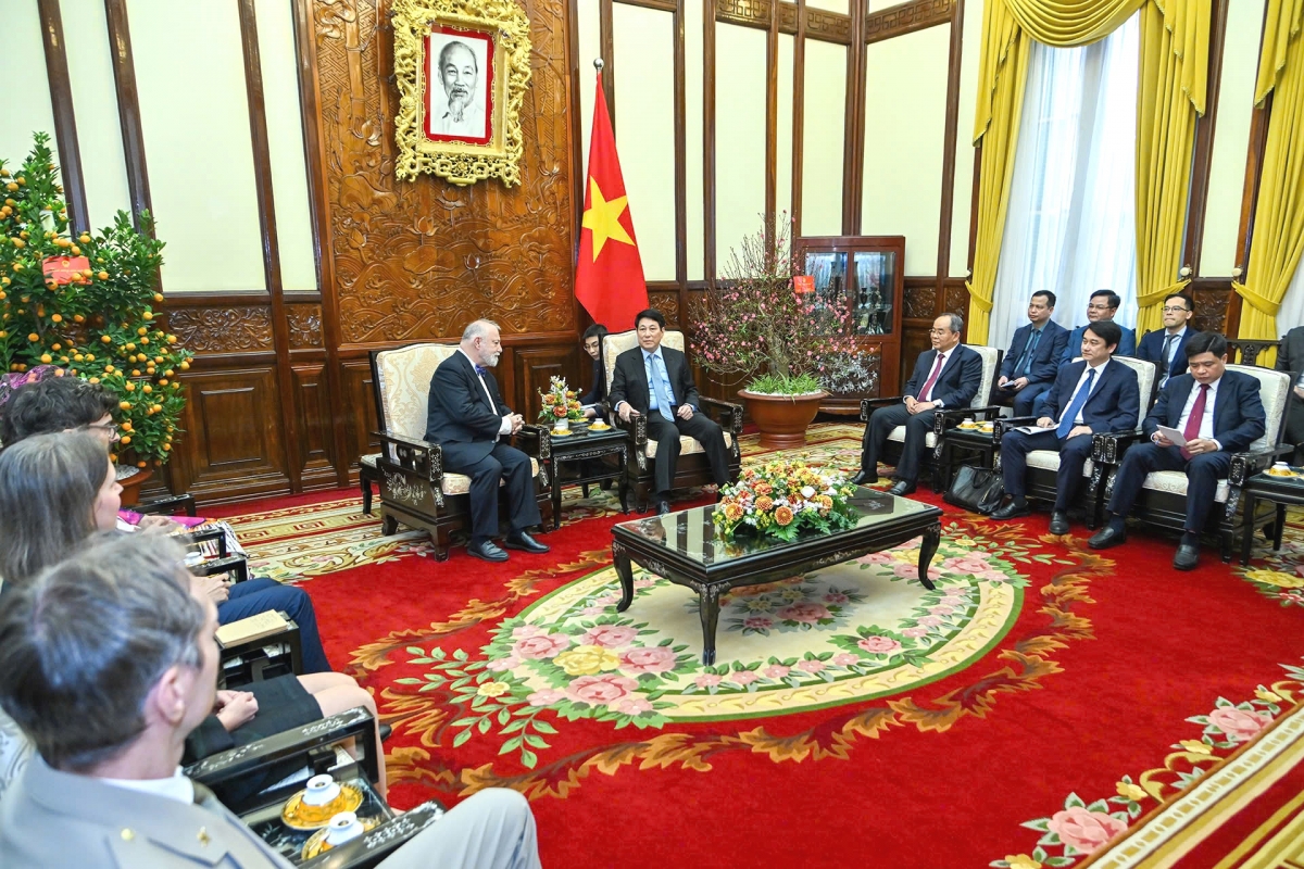 Toàn cảnh buổi tiếp