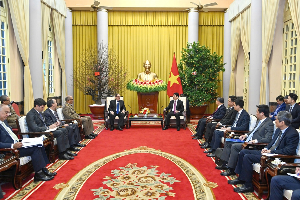 Toàn cảnh buổi tiếp