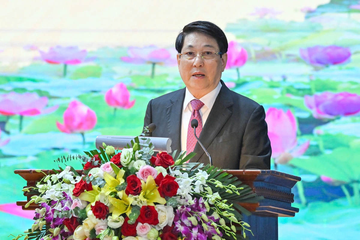 Chủ tịch nước Lương Cường phát biểu chúc Tết tại Sư đoàn 316