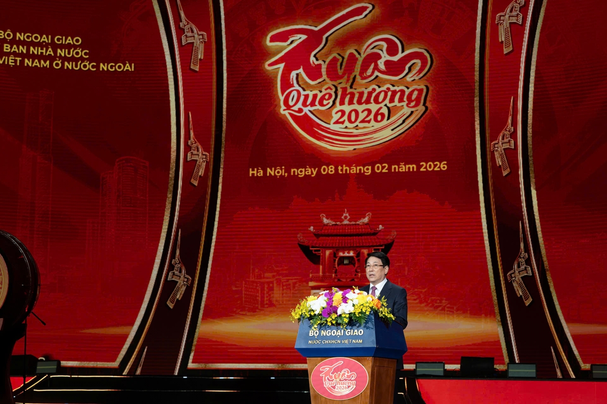 Chủ tịch nước Lương Cường phát biểu tại chương trình