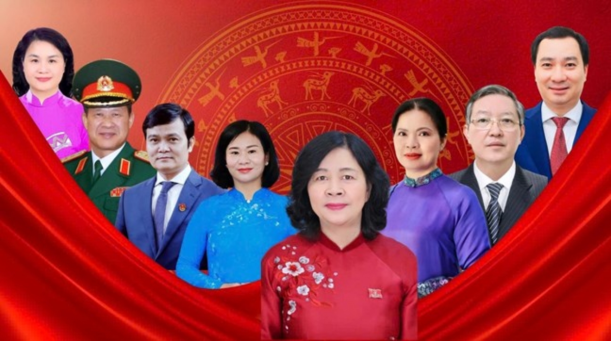  Ủy viên Bộ Chính trị, Bí thư Trung ương Đảng, Chủ tịch Ủy ban Trung ương MTTQ Việt Nam Bùi Thị Minh Hoài; Ủy viên Trung ương Đảng, Phó Chủ tịch – Tổng Thư ký Hà Thị Nga cùng 4 Phó chủ tịch và các Ủy viên Đoàn Chủ tịch Ủy ban Trung ương MTTQ Việt Nam được giới thiệu ứng cử đại biểu Quốc hội khóa XVI theo từng đơn vị bầu cử trong cả nước 