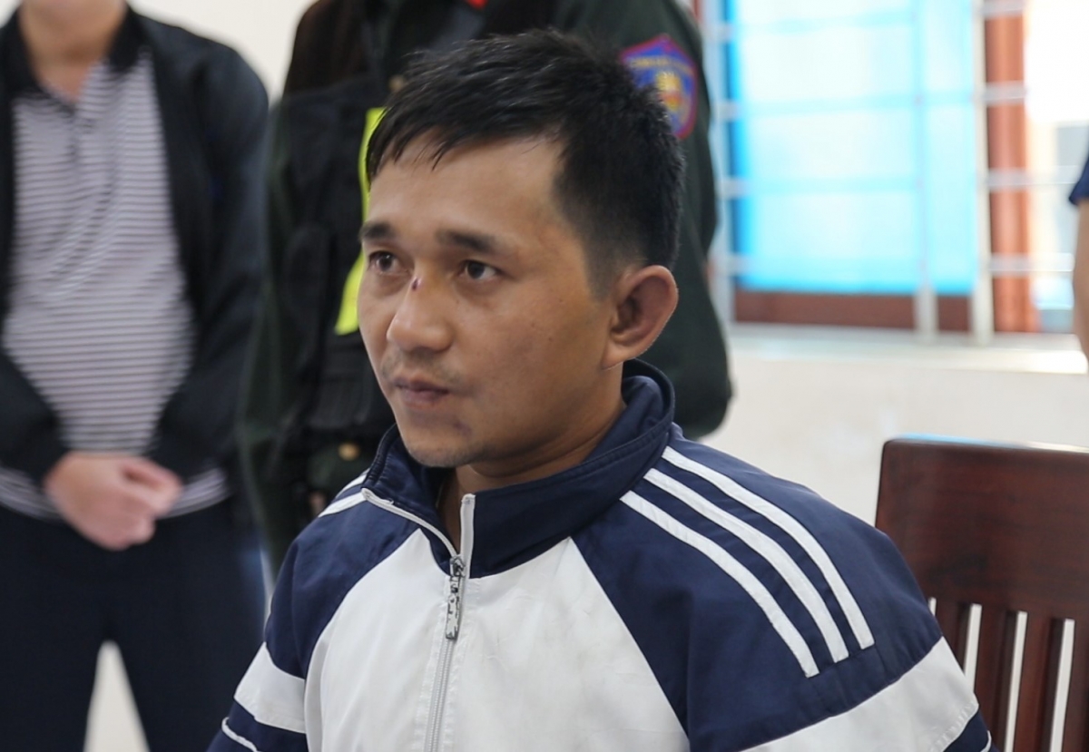 Đối tượng Lê Văn Ân, đồng phạm của "Tài đen" trong vụ cướp. (ảnh: Công an Gia Lai)