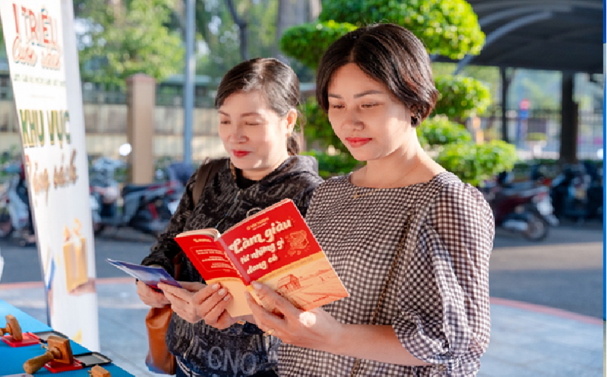 Thư viện số không chỉ hướng tới thúc đẩy văn hóa đọc mà còn từng bước đưa công nghệ, chuyển đổi số đến gần hơn với khu vực nông thôn. (Ảnh: BTC)