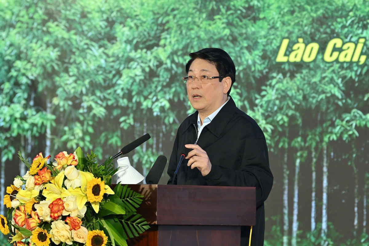 Chủ tịch nước Lương Cường phát biểu tại lễ phát động