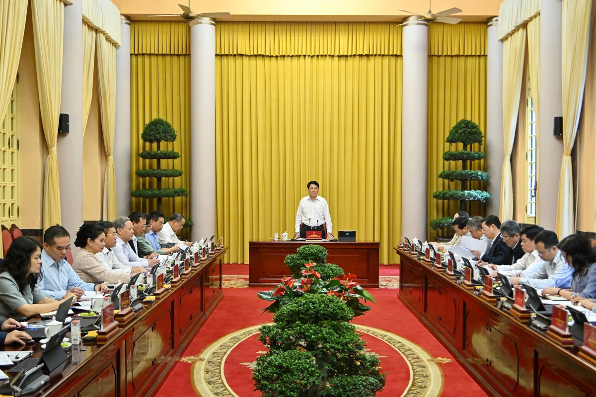 Toàn cảnh buổi làm việc