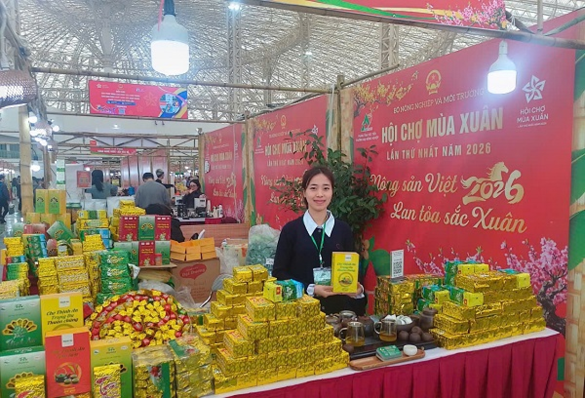 Gian hàng tại Hội chợ Mùa Xuân 2026