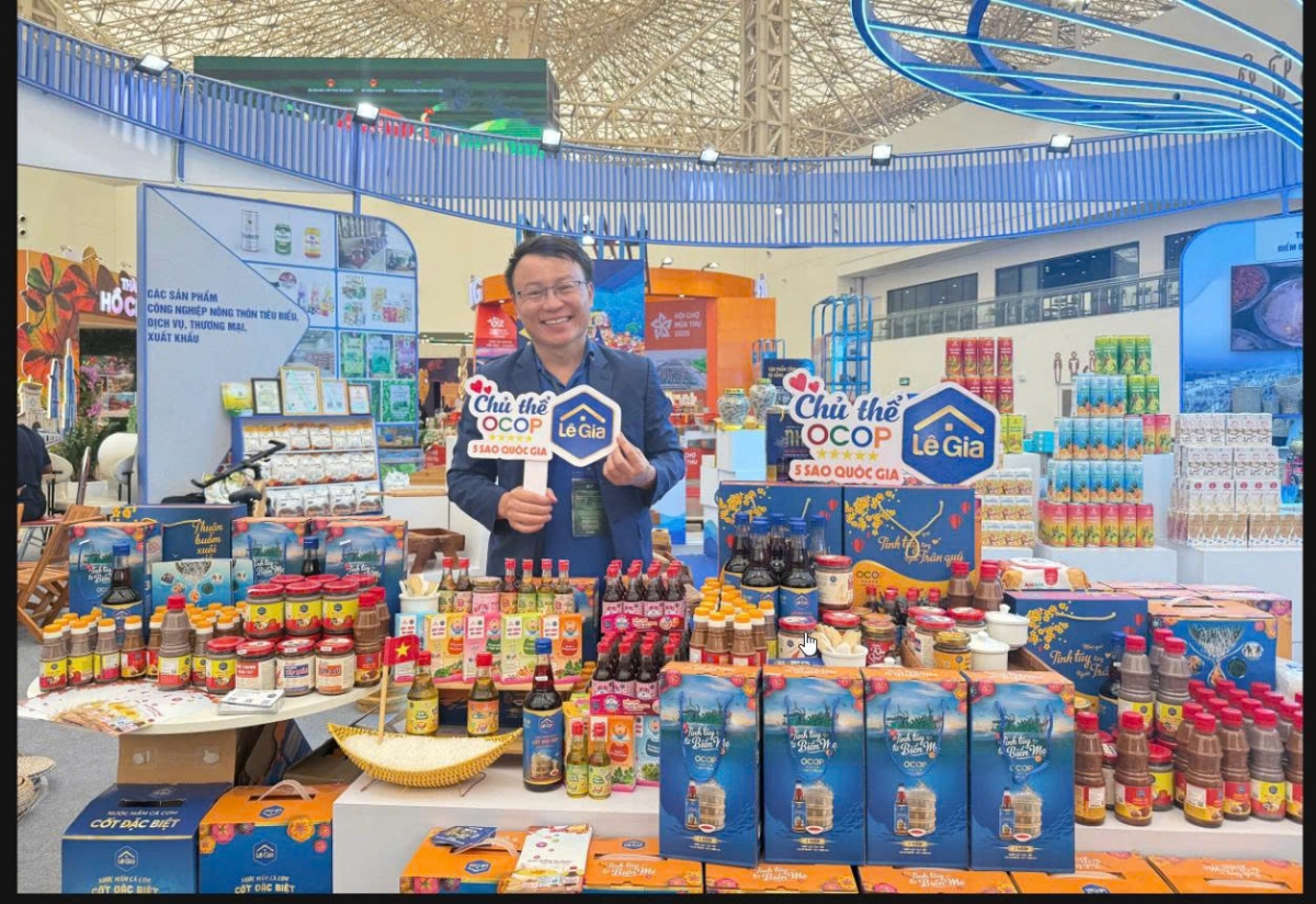 Ông Lê Anh, Giám đốc Công ty TNHH Thực phẩm và Thương mại Dịch vụ Lê Gia