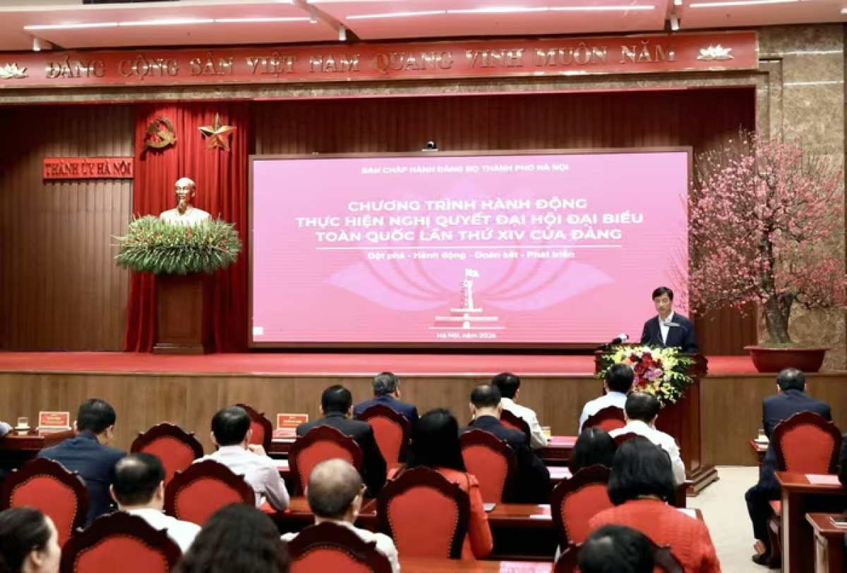 Quang cảnh hội nghị. Ảnh Viết Thành