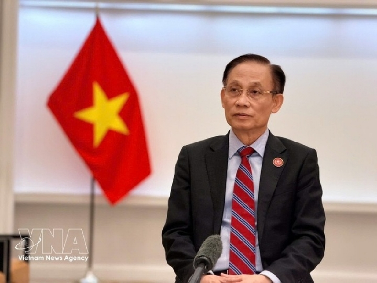 Bộ trưởng Ngoại giao Lê Hoài Trung. (Ảnh: TTXVN)