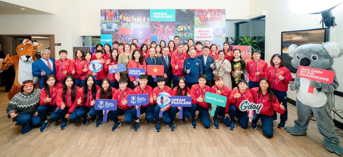 Hình ảnh tại bữa tiệc chúc mừng do Đại sứ quán Australia tổ chức