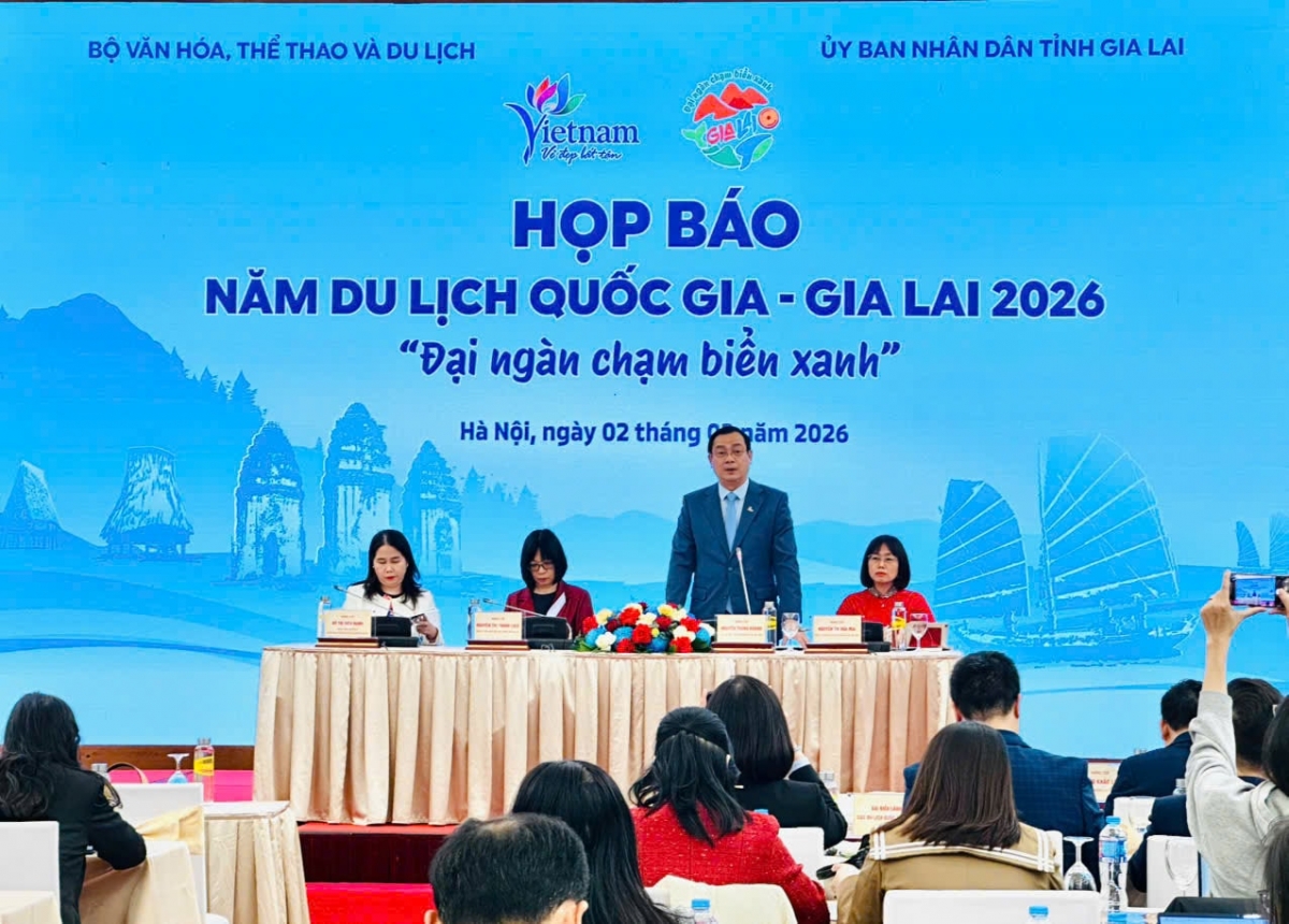 Họp báo giới thiệu Năm Du lịch quốc gia – Gia Lai 2026