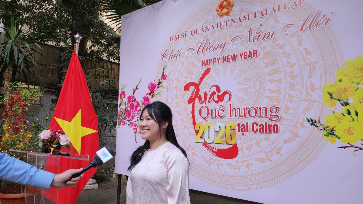 Nguyễn Thị Phương Phương - Lưu học sinh tại Ai Cập