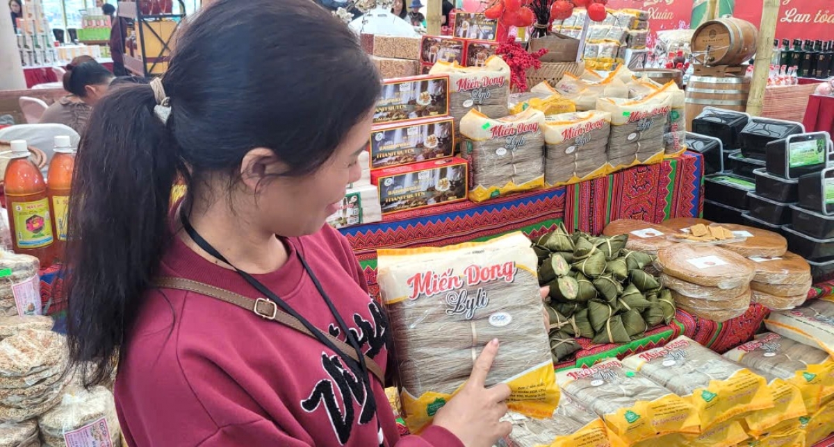 Nông sản chất lượng, truy xuất nguồn gốc tại hội chợ Mùa Xuân 2026