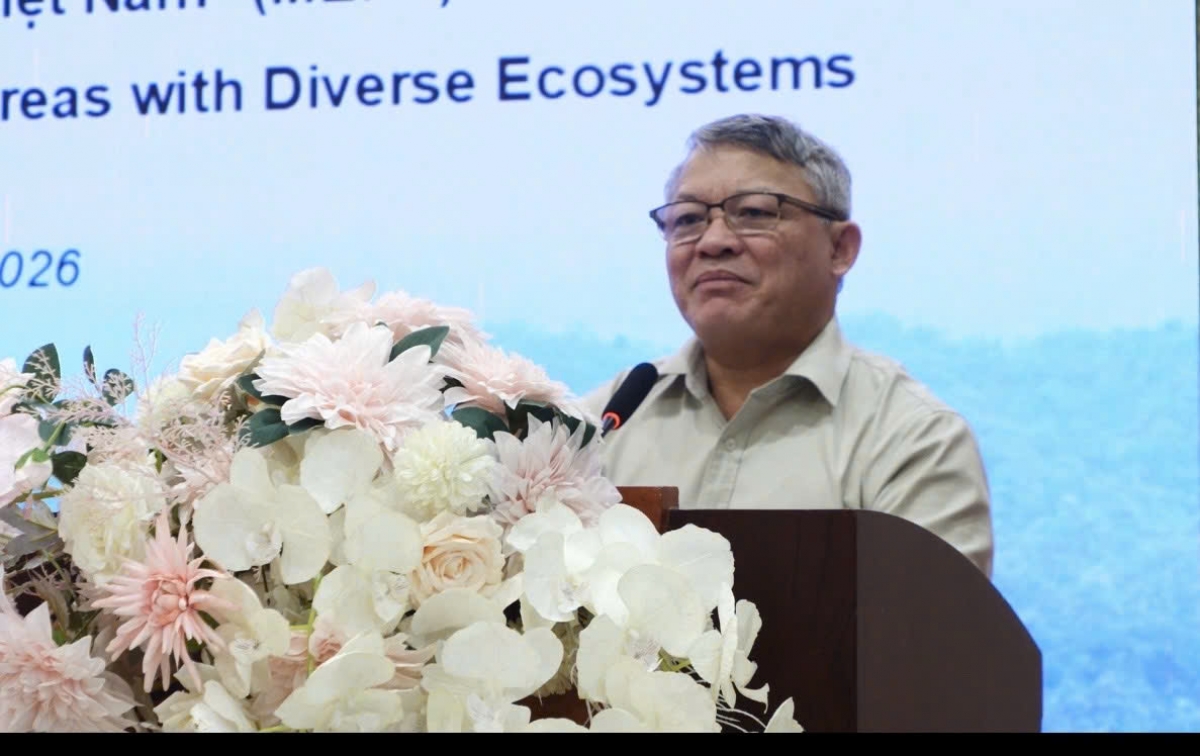 Ông Đoàn Hoài Nam, Phó Cục trưởng Cục Lâm nghiệp và Kiểm Lâm, Bộ Nông nghiệp và Môi trường