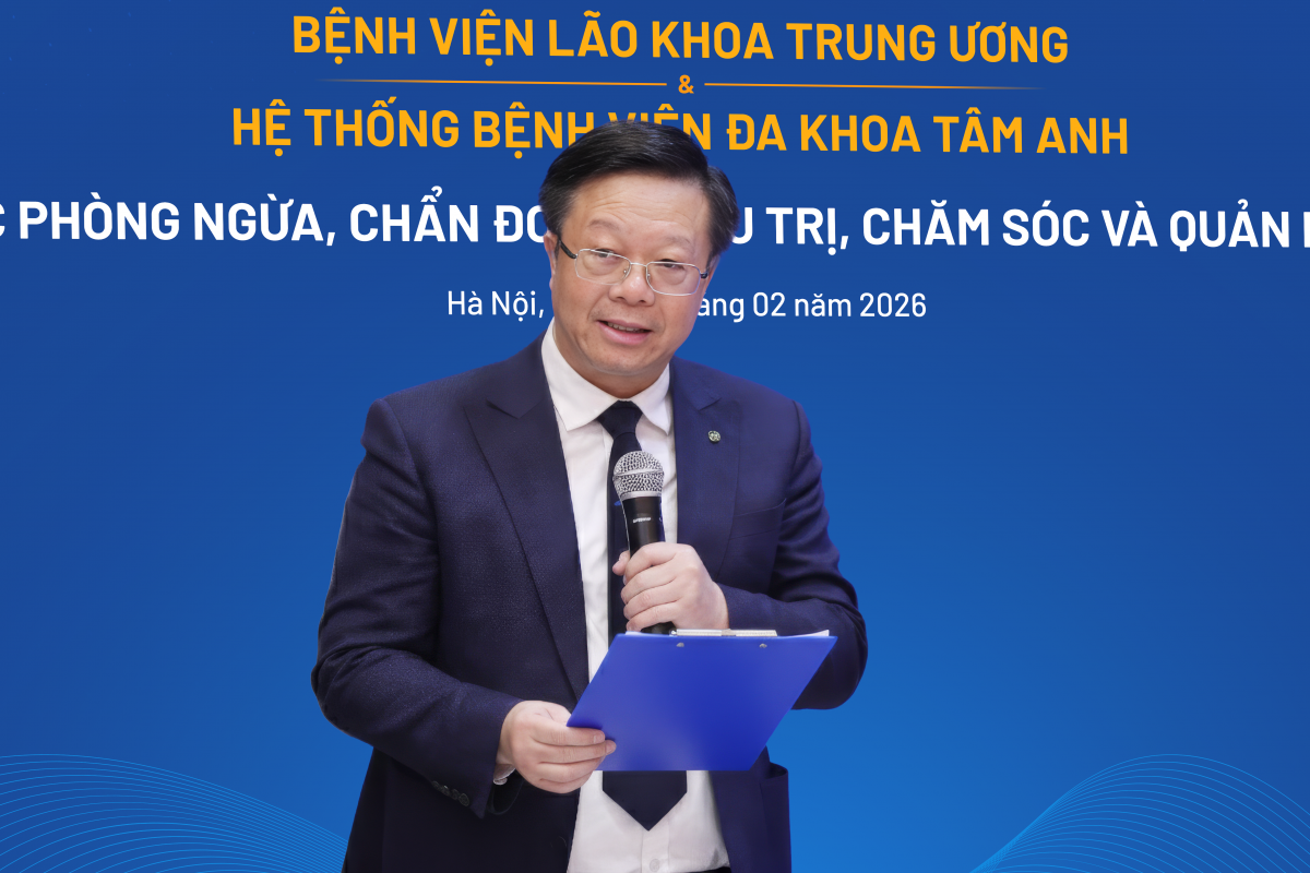 PGS.TS Nguyễn Trung Anh - Giám đốc Bệnh viện Lão khoa Trung Ương