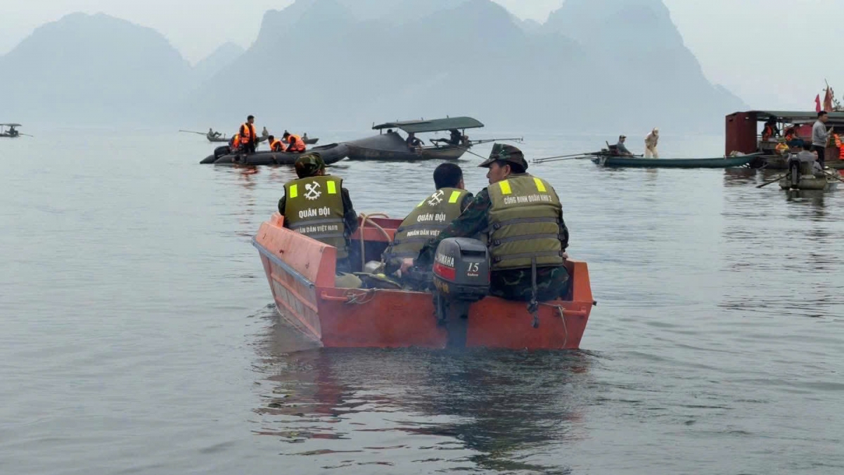 Sau nhiều giờ khẩn trương kiếm tìm, đã tìm thấy thi thể 5 nạn nhân