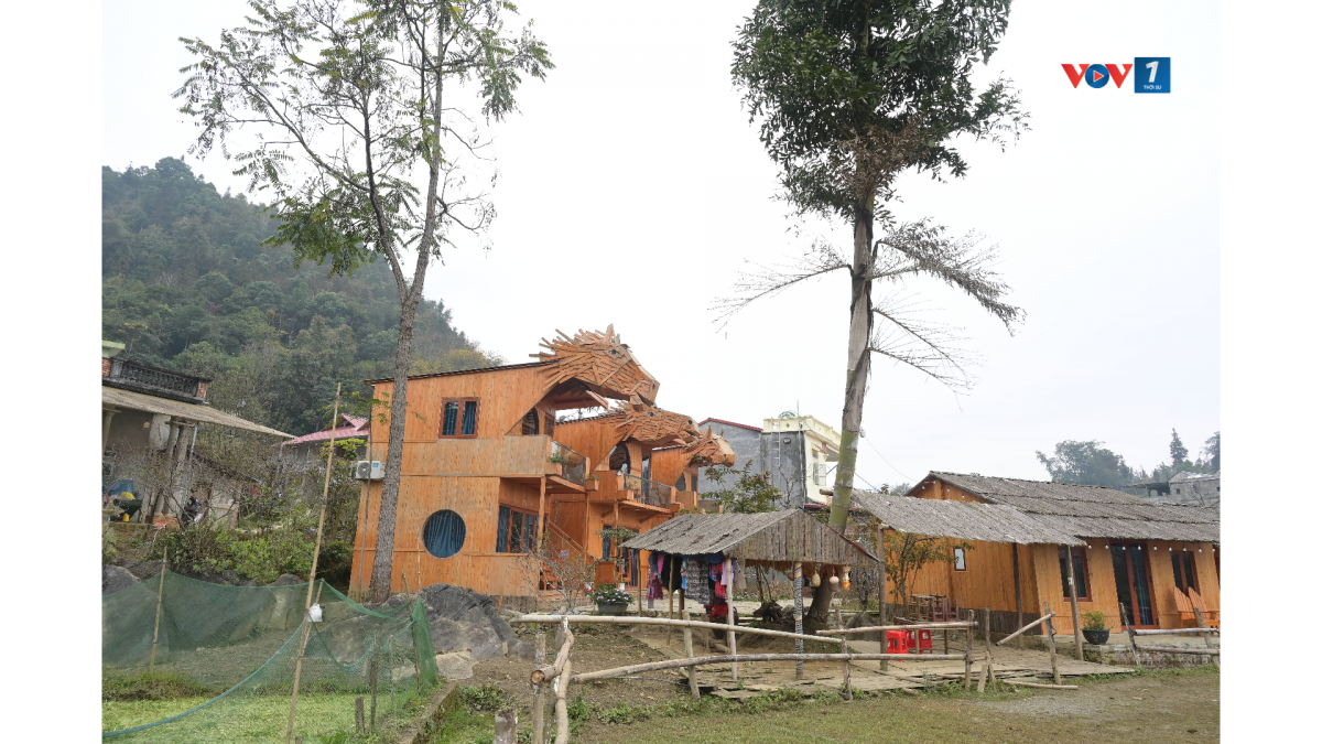 Homestay hình đầu ngựa của anh Thàn Văn Duy