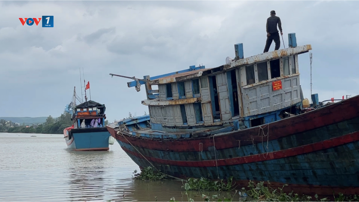 Tàu cá không đủ điều kiện hoạt động ở tỉnh Quảng Ngãi.