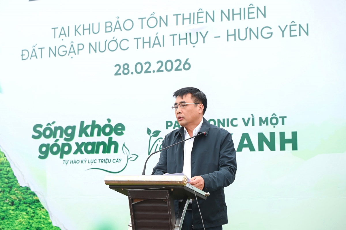 Thứ trưởng Nguyễn Quốc Trị kêu gọi cộng đồng người dân và doanh nghiệp tích cực tham gia bảo vệ môi trường