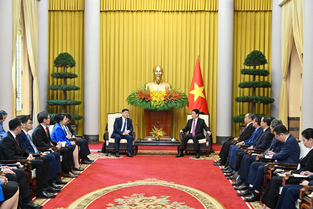 Toàn cảnh buổi tiếp