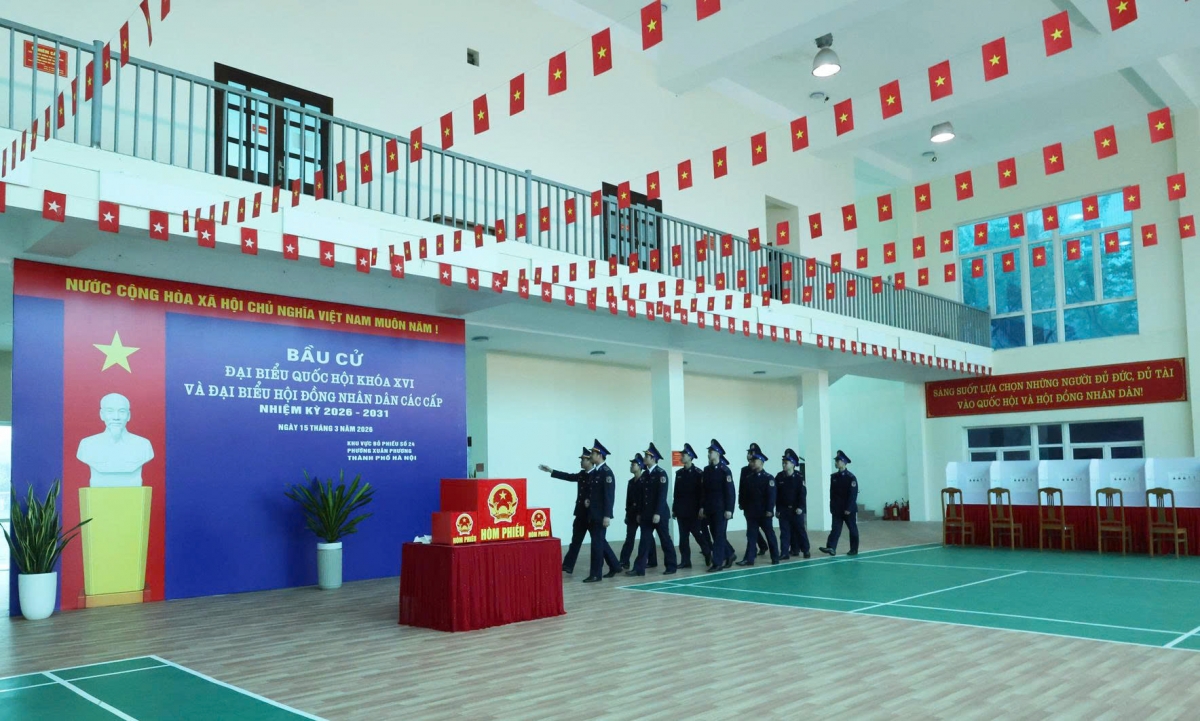 Công tác chuẩn bị đã hoàn tất, sẵn sàng bảo đảm điều kiện phục vụ bầu cử