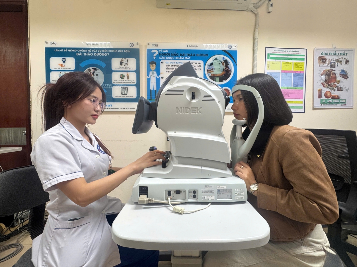 Người bệnh đái tháo đường nên soi và chụp ảnh đáy mắt định kỳ năm/lần.