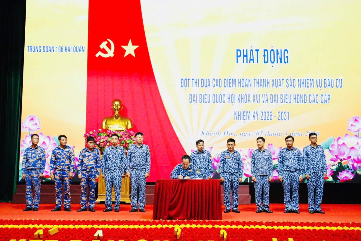 Các đơn vị ký kết thi đua cao điểm