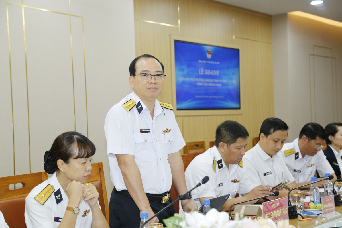 Đại tá Nguyễn Thanh Trúc, Phó Tư lệnh Binh đoàn 20 phát biểu